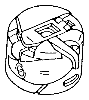 Spulenkapsel für Singer – 125291