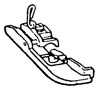 Overlockfuß für Brother – 127882-001