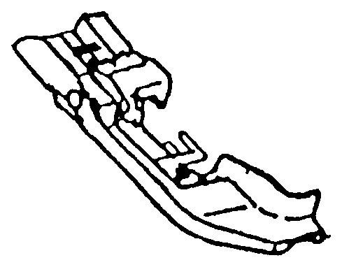 Paspelfuß für White – 1650002-408