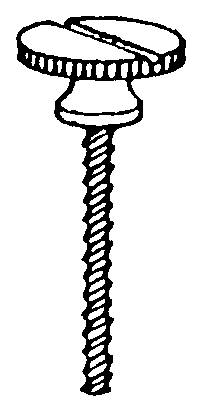 Nähfuß-Rändelschraube für Singer – 284