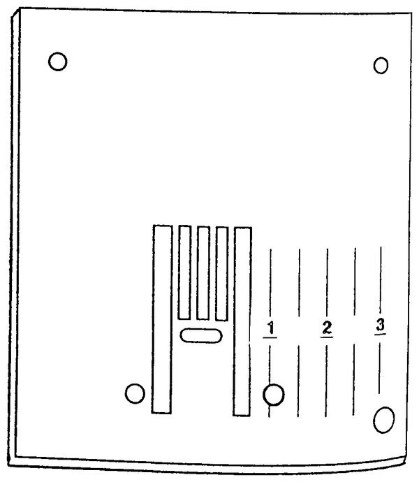 Stichplatte für Viking – 4120076-01