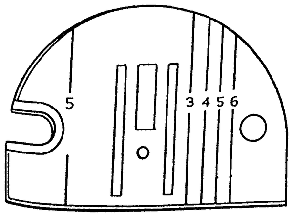 Stichplatte für Singer – 44985