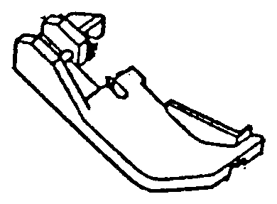 Kordelfuß für Singer – 550622