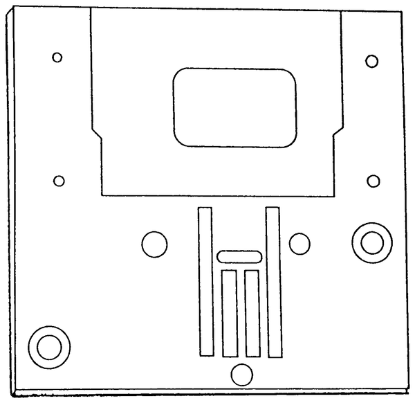 Stichplatte für White – 6400