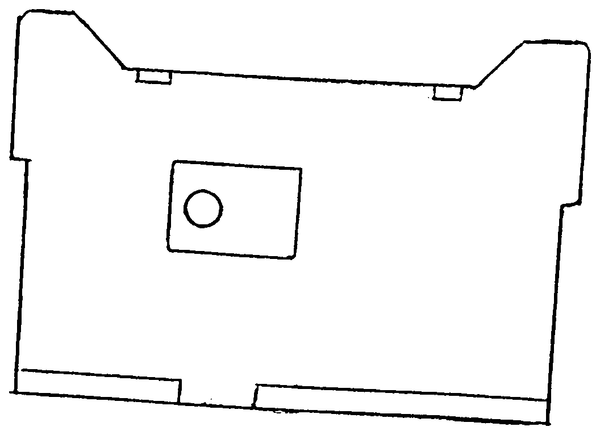 Abdeckplatte für White – 6581