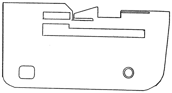 Stichplatte für New Home u. a. – 784003004