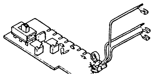 Geschwindigkeits-Platine für Singer – 979123-004