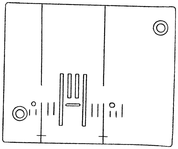 Stichplatte für Kenmore – KM45614