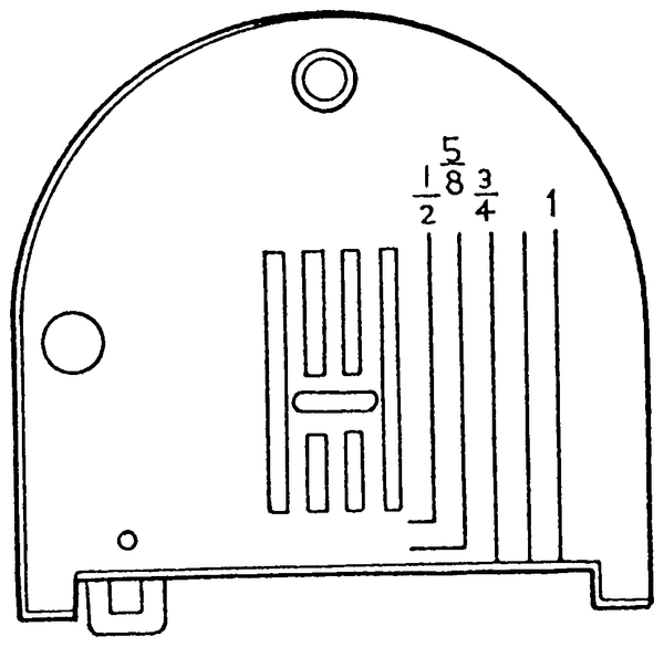 Stichplatte für White – NZ35LG