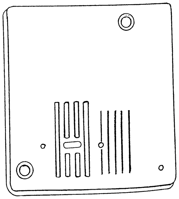 Stichplatte für Elna – NZ600LG