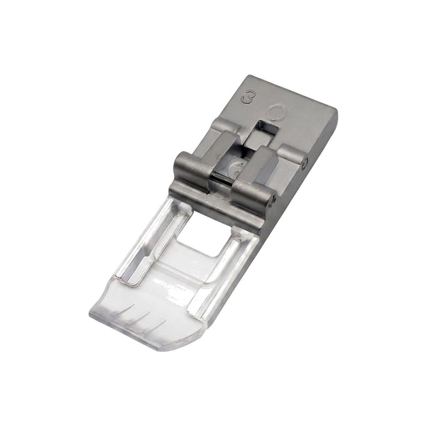 Klarsichtfuß / Deckstichfuß für Janome CoverPro 1000DX (3 Nadeln)