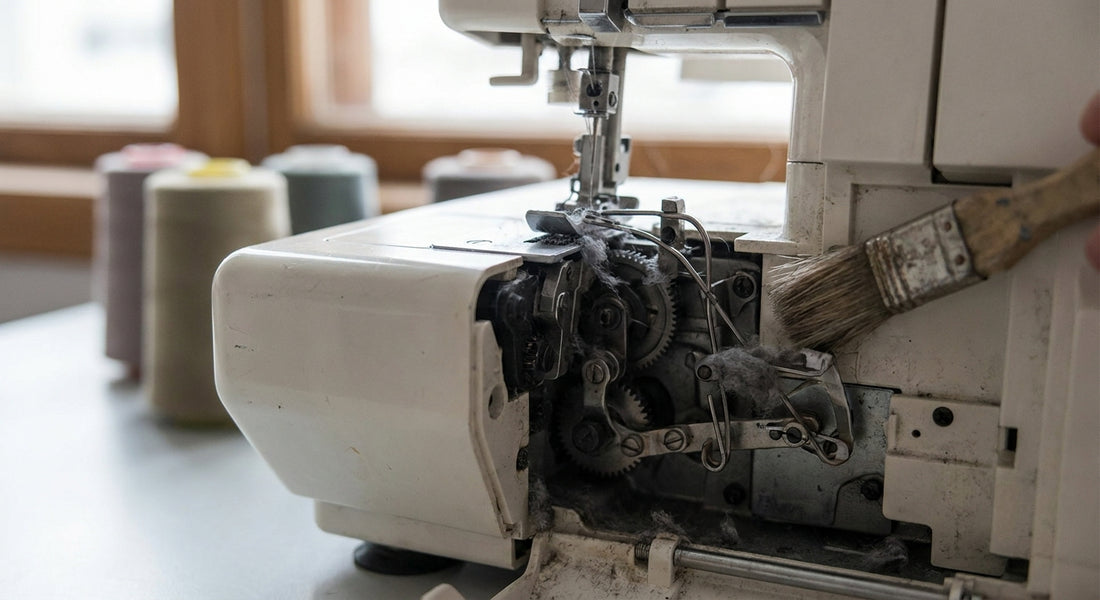 Pfaff Coverlock 4872 warten: Coverstich und Overlock pflegen