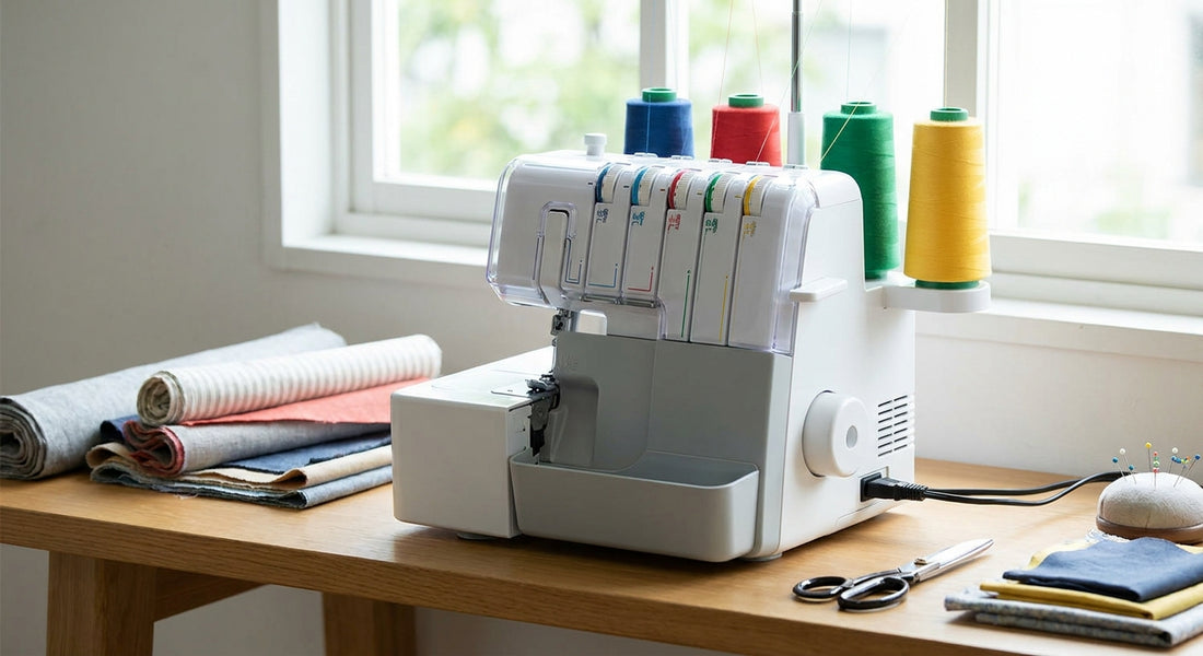 Toyota SL3404 im Porträt: Overlock warten und einstellen