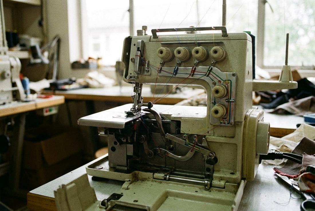 Overlock einfädeln: die richtige Reihenfolge und was bei Fehlern passiert