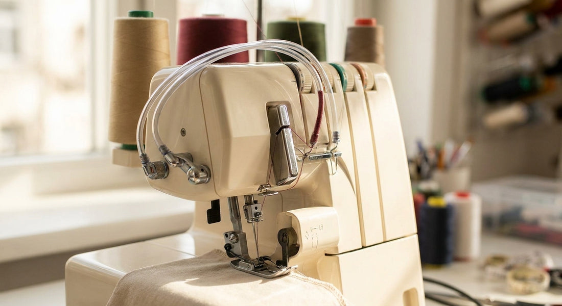 Baby Lock BL450A im Porträt: die Overlock mit Lufteinfädelung