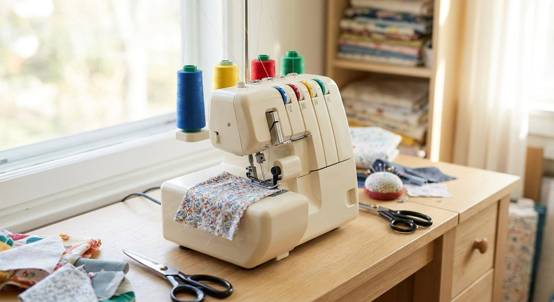 Juki MO-644D im Porträt: die kompakte Overlock mit Pflegetipps