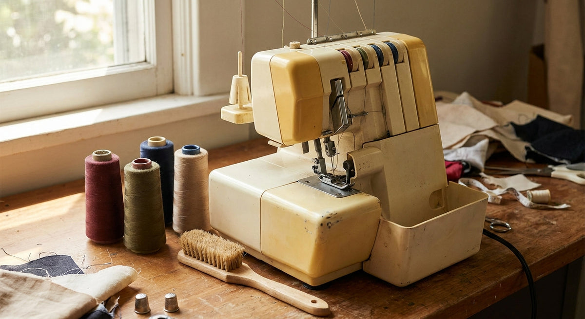 Privileg Overlock im Porträt: ältere Modelle warten und Teile finden