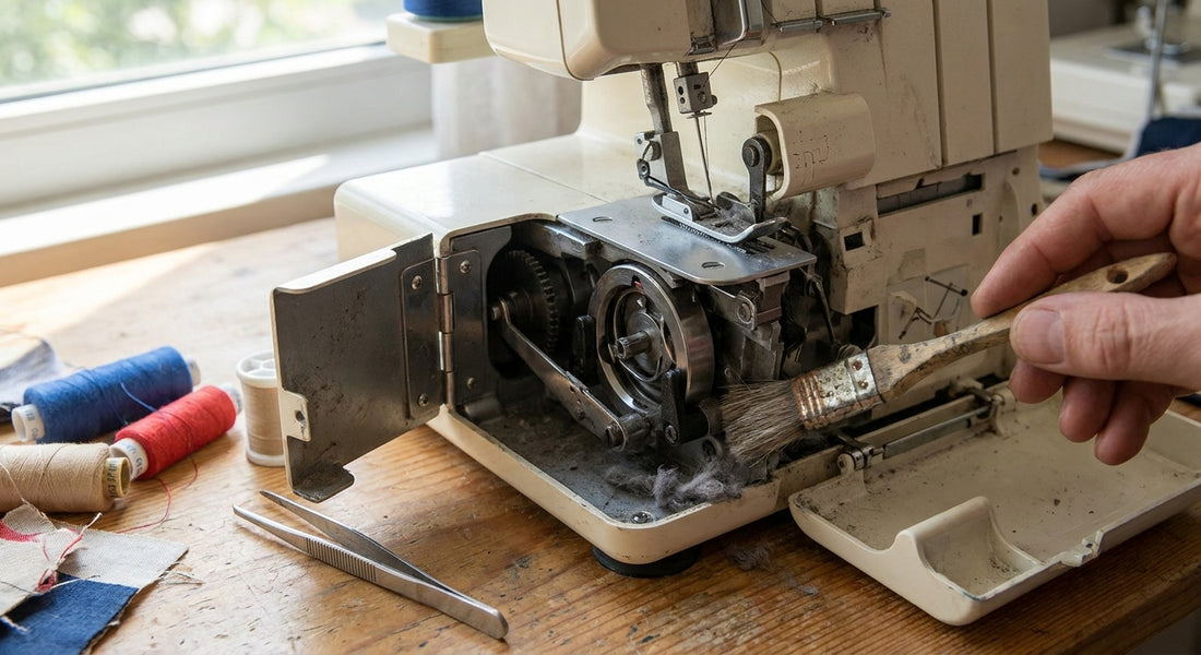 Pfaff Hobbylock 4762 warten: Reinigung und Fehlersuche
