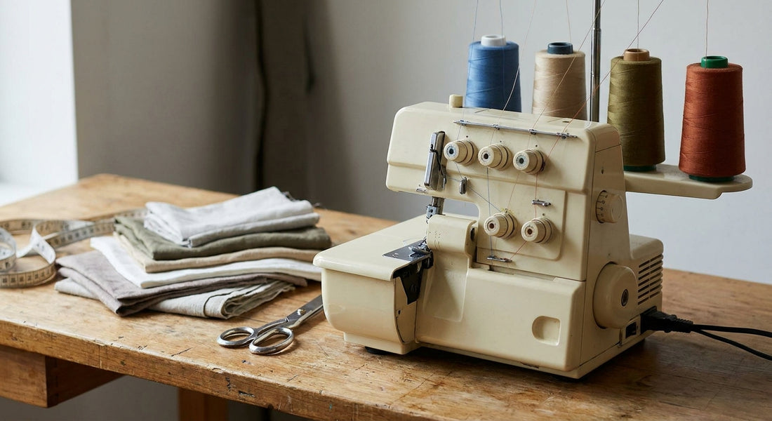 Juki MO-734DE im Porträt: die 2/3/4-Faden-Overlock