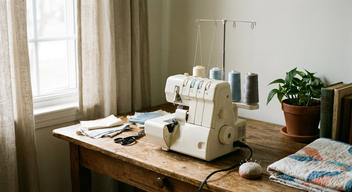 Carina Top-Lock DF: Overlock im Porträt mit Wartungstipps