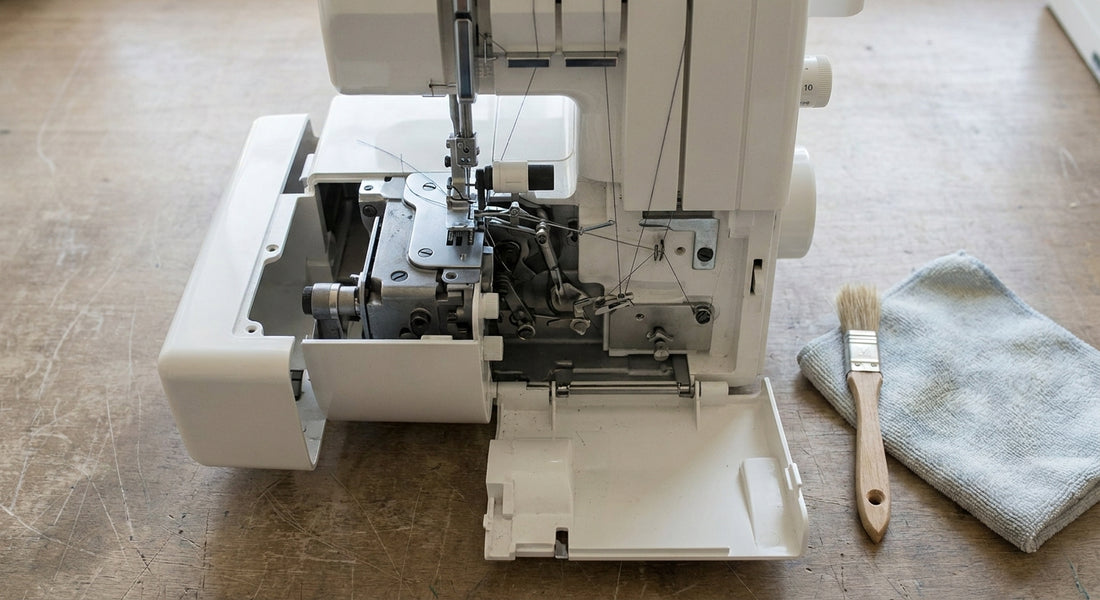 Pfaff Coverlock 4.0 warten: Coverstich sauber einstellen
