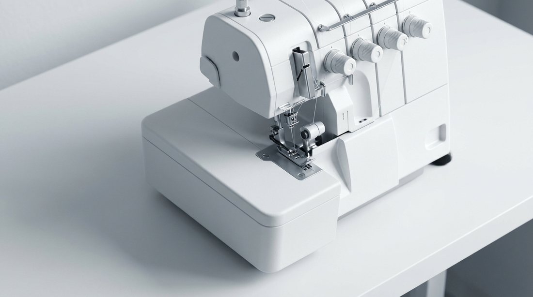 Overlock-Nähmaschine in der Werkstatt — Eniyako Ratgeber