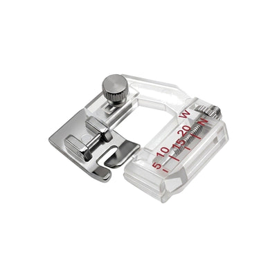 Schrägbandeinfasserfuß verstellbar 5-20 mm für Veritas Rachel