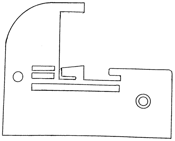 Stichplatte für White – 11421