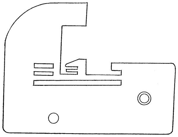 Stichplatte für White – 11660