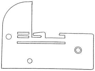 Stichplatte für White – 11663