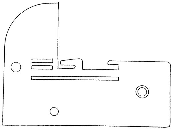 Stichplatte für White – 11663