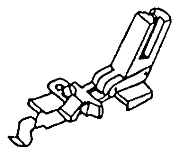 Blindsaumfuß für White – 11686