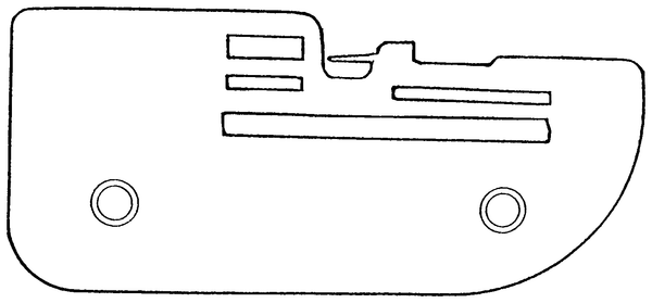 Rollsaumstichplatte für Toyota u. a. – 11931