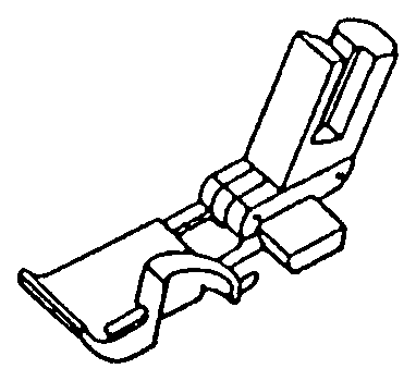Rollsaumfuß für White – 11975