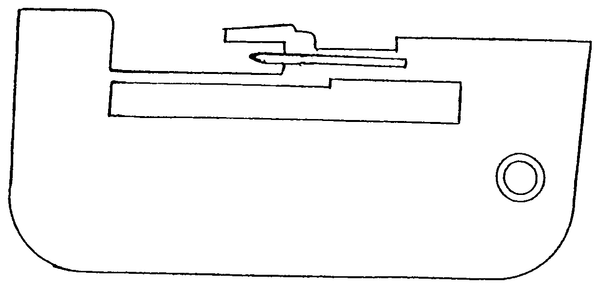 Stichplatte für White – 12139