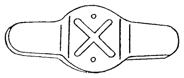Abdeckplattenfeder für Singer – 125337