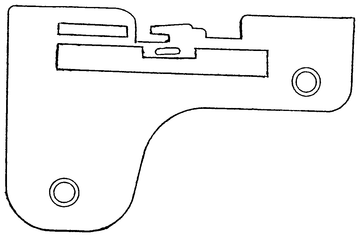 Stichplatte für Brother – 126733-001