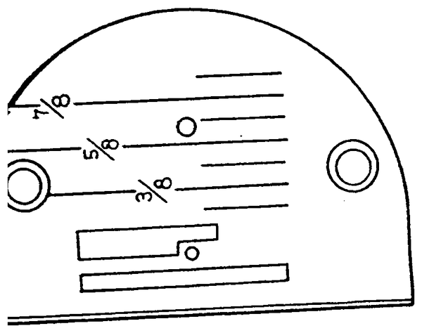 Stichplatte für Singer – 15280LG