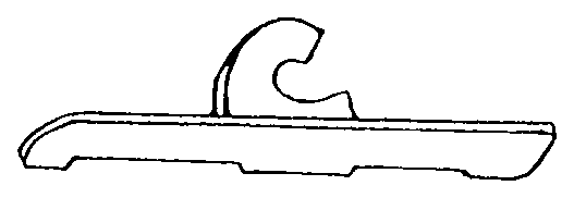 Abdeckplattenfeder für Singer – 163478