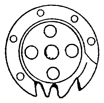 Spulenkapsel für Necchi – 1665254-00