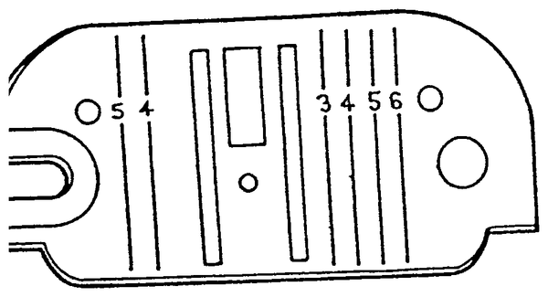 Stichplatte für Singer – 171392