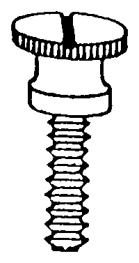 Nähfuß-Rändelschraube für Singer – 286