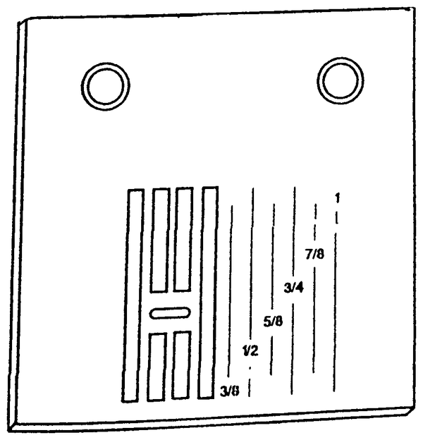 Stichplatte für Riccar – 2925-315
