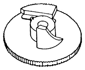 Stichmuster-Wählscheibe für Singer – 312248-451