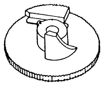 Stichmuster-Wählscheibe für Singer – 312248-451