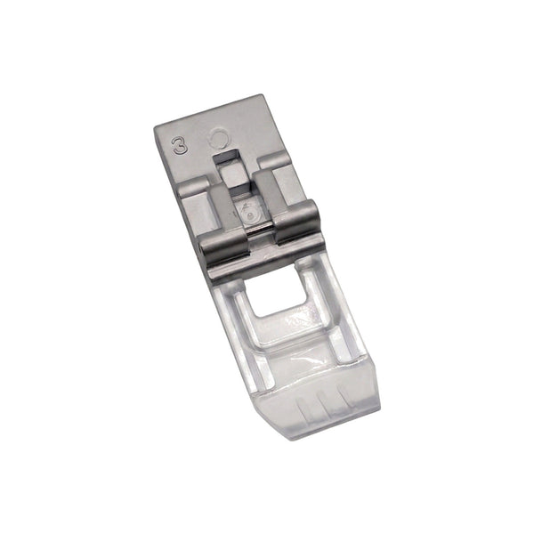 Klarsichtfuß / Deckstichfuß für Janome CoverPro 3000P / 3000 Professional (3 Nadeln)