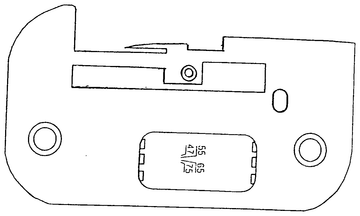 Stichplatte für Babylock u. a. – 407-5101-01A