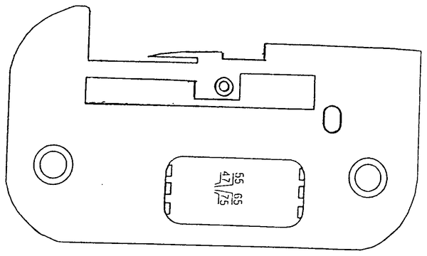 Stichplatte für Babylock u. a. – 407-5101-01A
