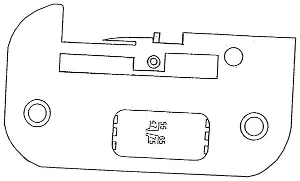 Stichplatte für Babylock u. a. – 408-5101-01A