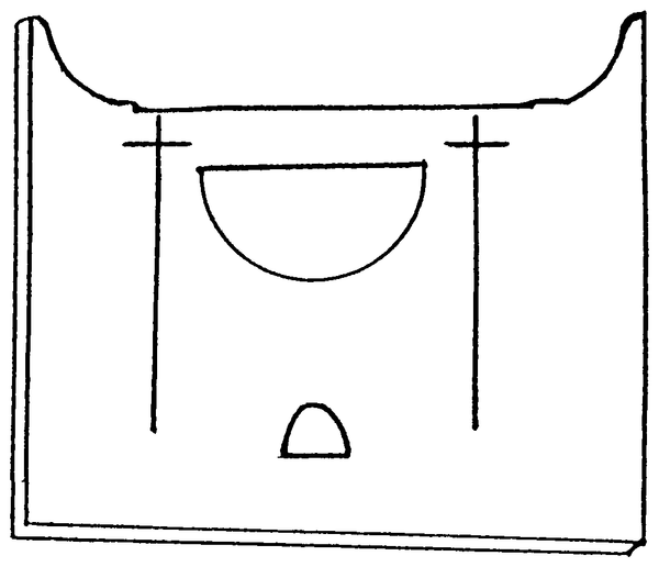 Abdeckplatte für Singer – 408034